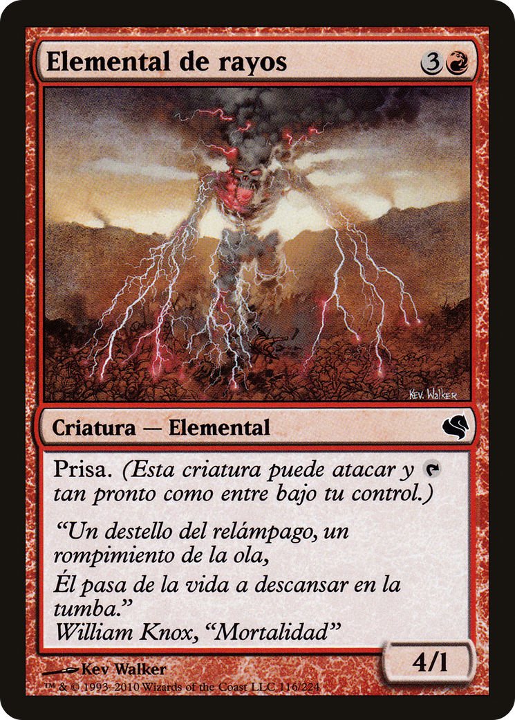 Lightning Elemental (Spanish) - 