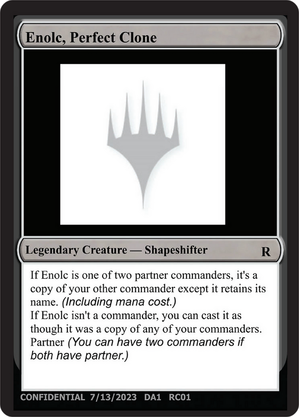 Enolc, Perfect Clone (UNK-RC01C) - Unknown Event