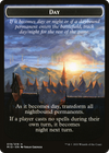 Day // Night (TMID-019) - Innistrad: Midnight Hunt Tokens