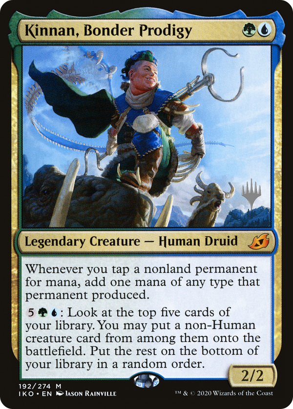 Kinnan, Bonder Prodigy (Promo Pack) [Ikoria: Lair of Behemoths Promos]