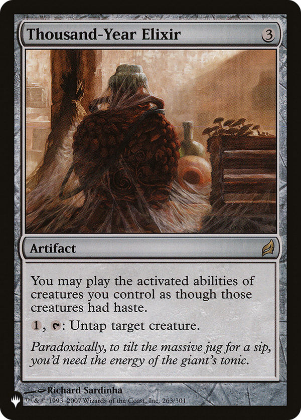 Thousand-Year Elixir [The List]