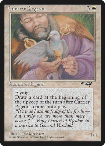 Carrier Pigeons (Flying Art) [Alliances]