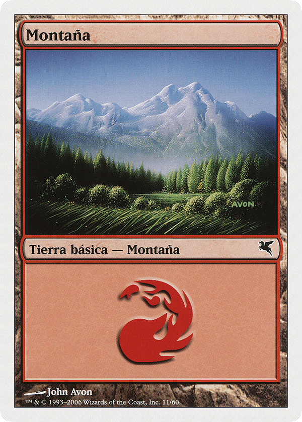 Mountain (Italian) - "Montagna" (C11) (PSAL-C11) - Salvat 2005