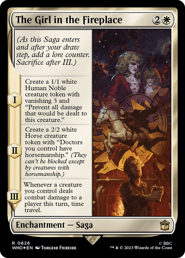 The Girl in the Fireplace (Surge Foil) [Doctor Who]