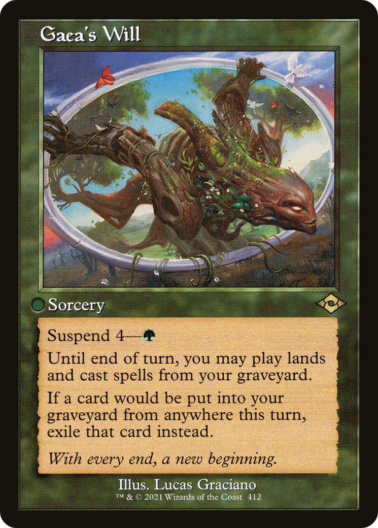 Gaea's Will (Retro Foil Etched) [Modern Horizons 2]