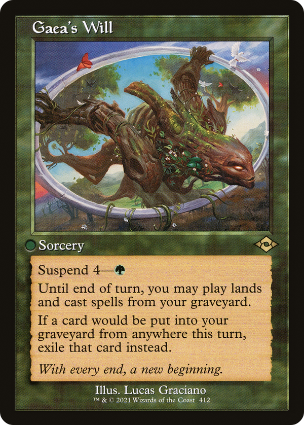 Gaea's Will (Retro Foil Etched) [Modern Horizons 2]