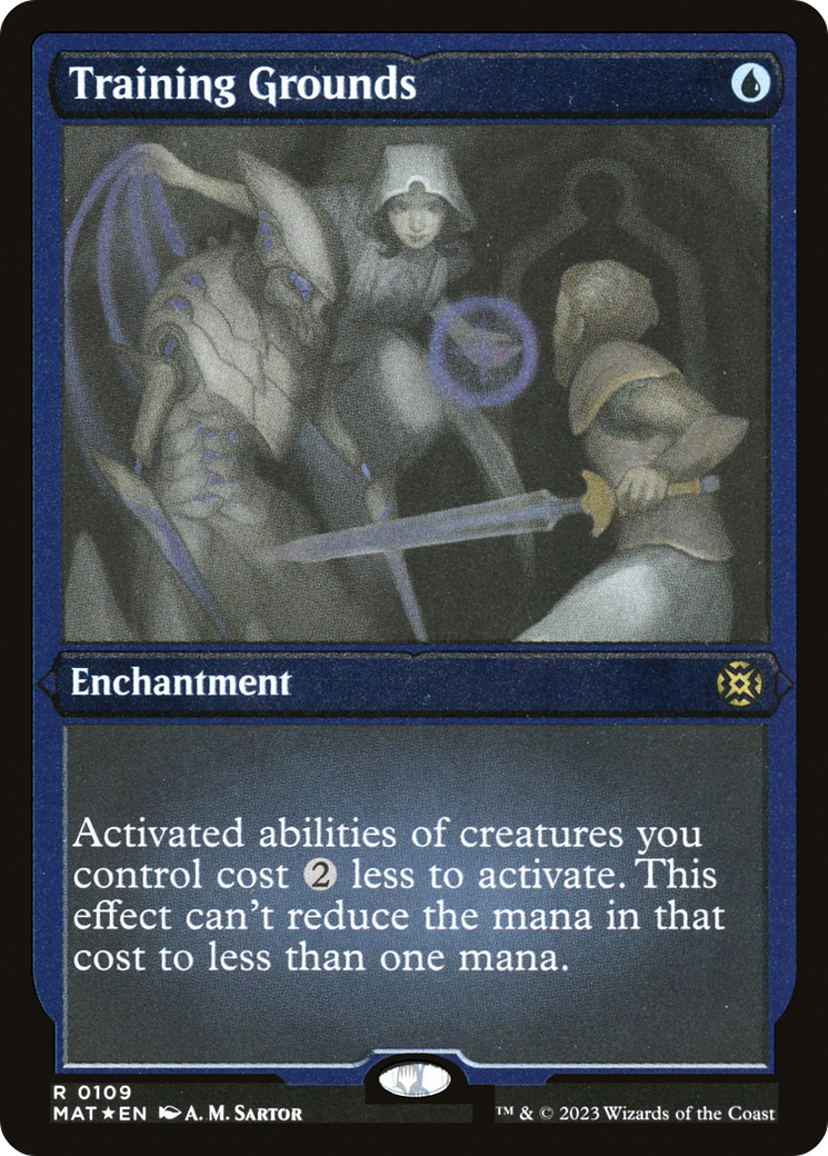 Training Grounds (Foil Etched) [March of the Machine: The Aftermath]