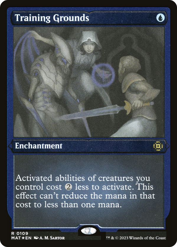 Training Grounds (Foil Etched) [March of the Machine: The Aftermath]