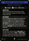 Mimic Match // Mimic Match (cont'd) (MCLB-002) - Commander Legends: Battle for Baldur's Gate Minigames