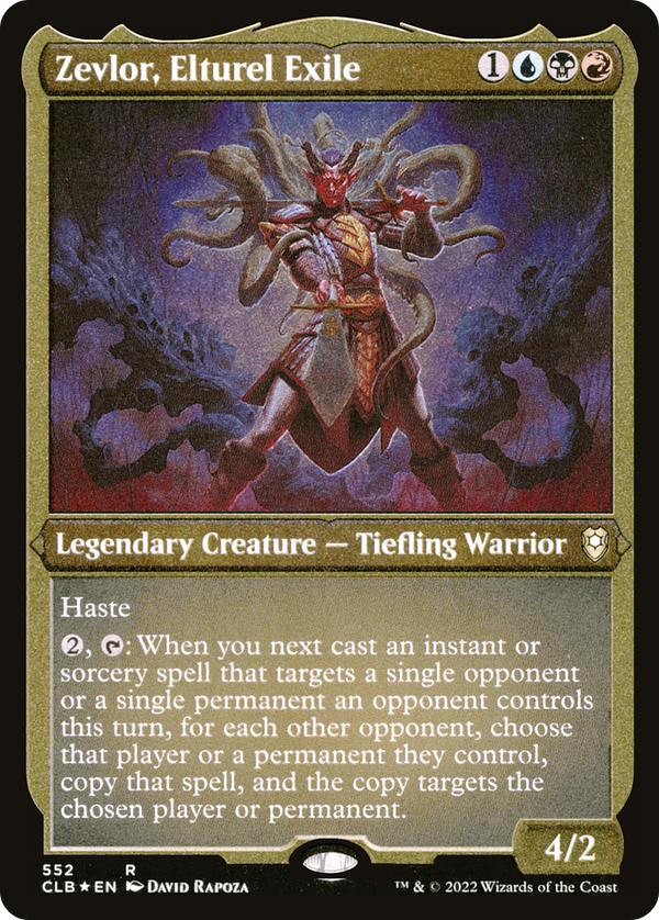Zevlor, Elturel Exile (Foil Etched) [Commander Legends: Battle for Baldur's Gate]