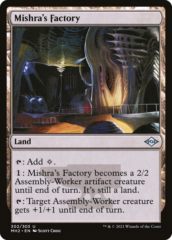 Mishra's Factory (Foil Etched) [Modern Horizons 2]