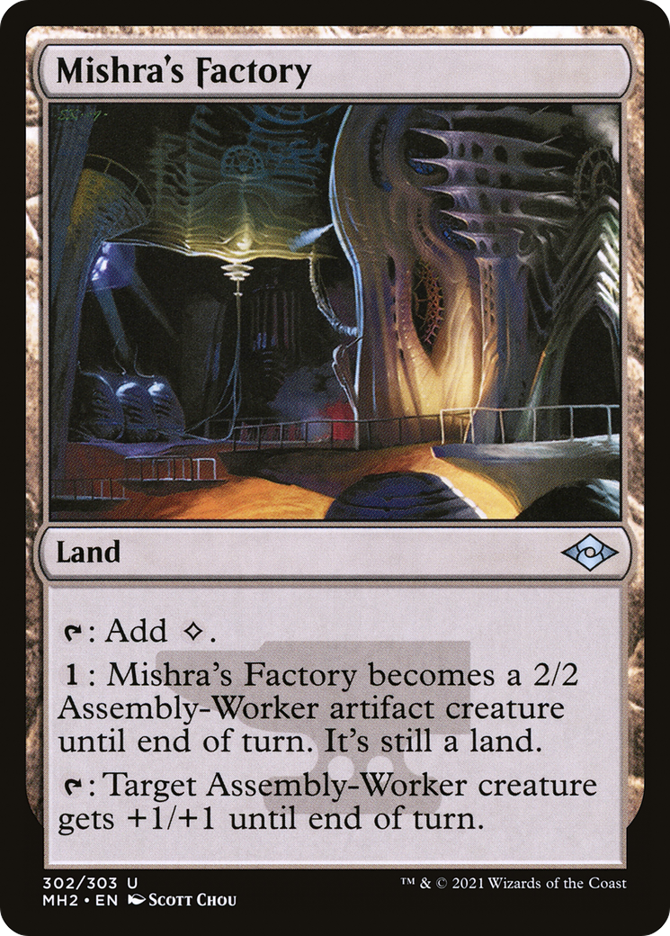 Mishra's Factory (Foil Etched) [Modern Horizons 2]