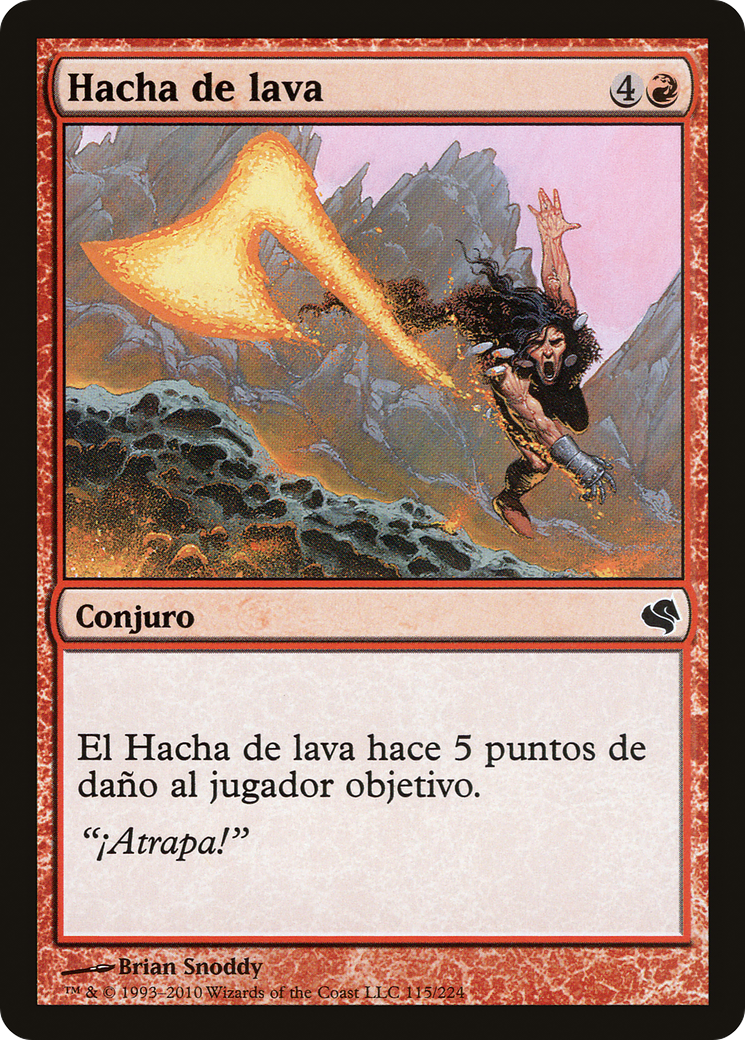 Lava Axe (Spanish) - 