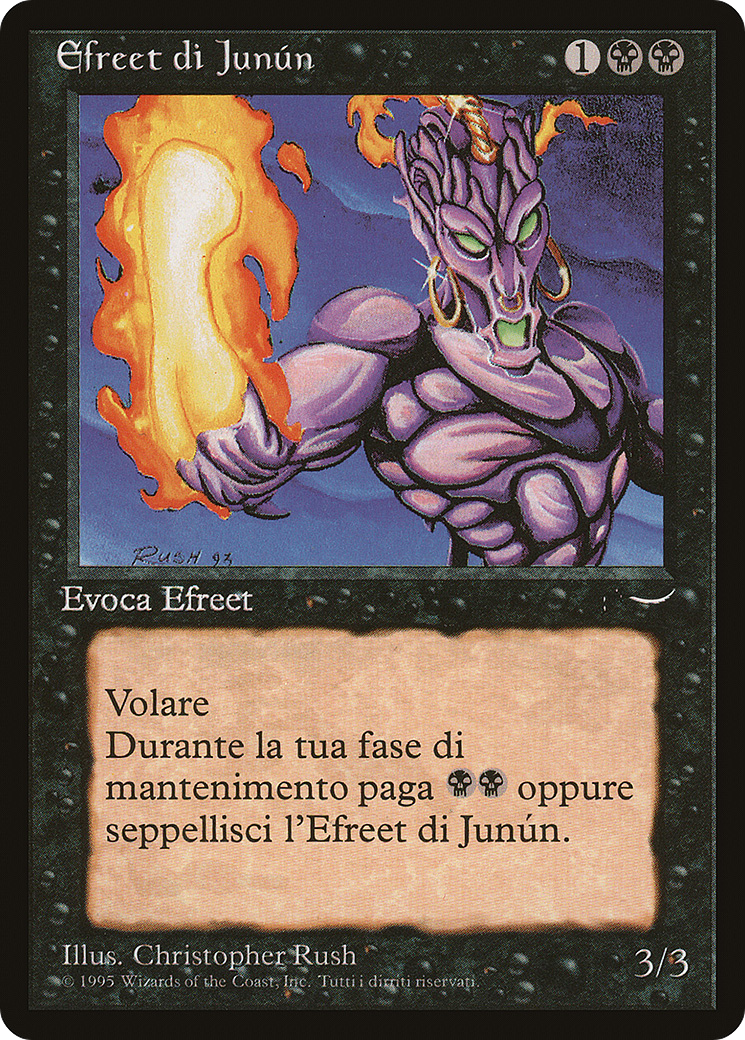 Junun Efreet (Italian) - 