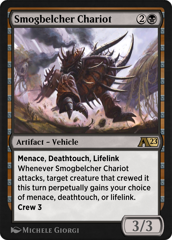 Smogbelcher Chariot (YDMU-011) - Alchemy: Dominaria