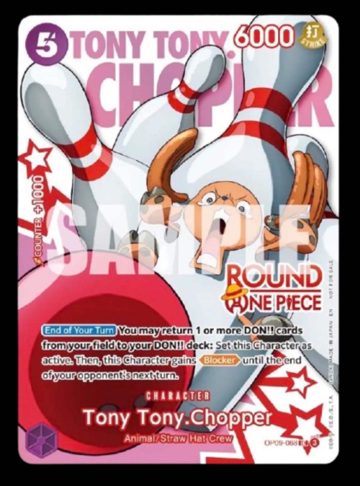 Tony Tony.Chopper (Round 1 Promo) (OP09-068) - One Piece Promotion Cards Foil
