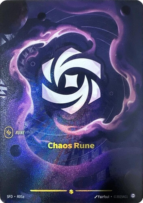Chaos Rune (Alternate Art) SFD R05a [Spiritforged]