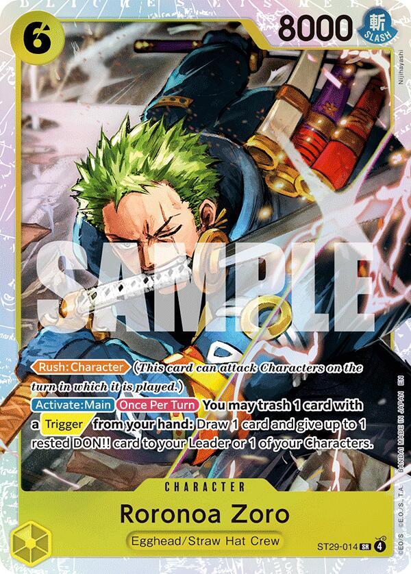 Roronoa Zoro - [Starter Deck 29: Egghead (ST-29)]