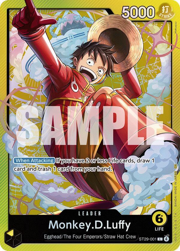Monkey.D.Luffy (001) - Starter Deck 29: Egghead (ST-29)