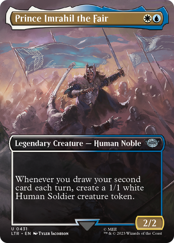 Prince Imrahil the Fair (Borderless Alternate Art) [The Lord of the Rings: Tales of Middle-Earth]
