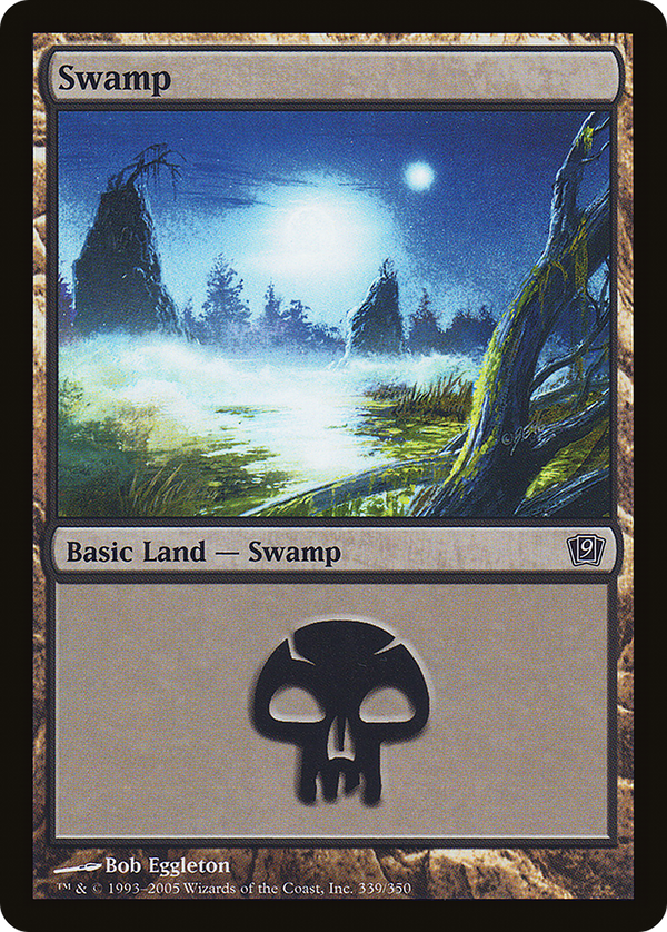 Swamp (339) [Ninth Edition]