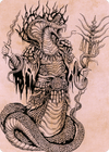 Sivriss, Nightmare Speaker // Sivriss, Nightmare Speaker (ACLB-051) - Battle for Baldur's Gate Art Series (Borderless)