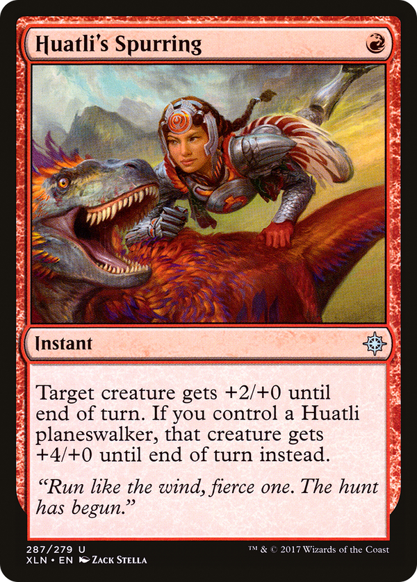 Huatli's Spurring [Ixalan]