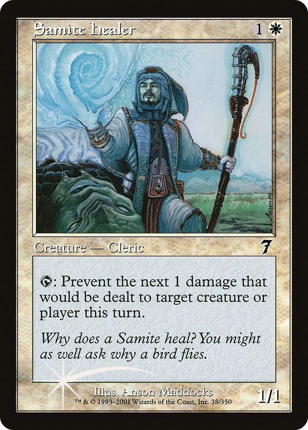 Samite Healer [Seventh Edition]