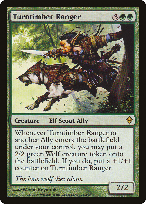Turntimber Ranger [Zendikar]