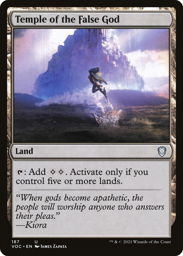 Temple of the False God [Innistrad: Crimson Vow Commander]