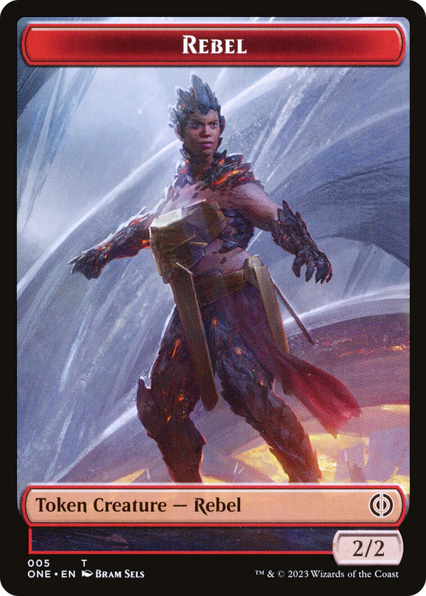 Rebel (TONE-005) - Phyrexia: All Will Be One Tokens