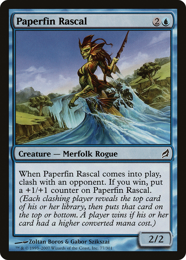 Paperfin Rascal [Lorwyn]