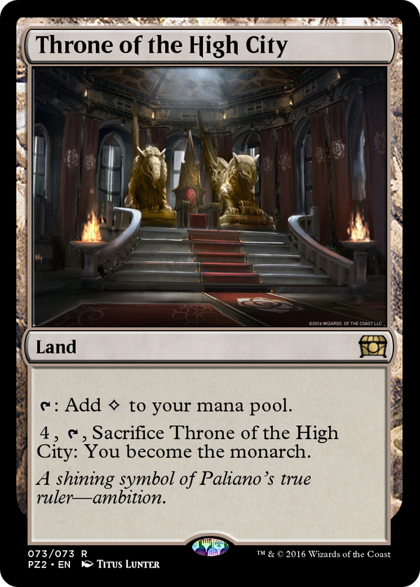 Throne of the High City (PZ2-073) - Treasure Chest Foil