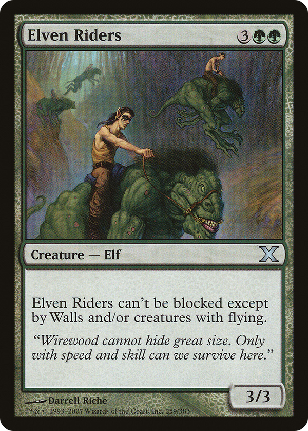 Elven Riders [Tenth Edition]
