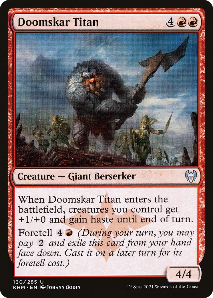 Doomskar Titan [Kaldheim]