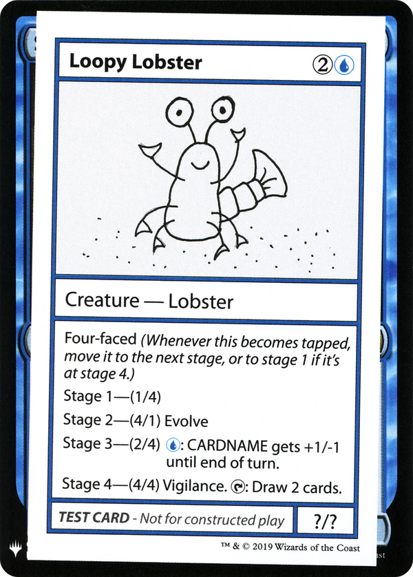 Loopy Lobster [Mystery Booster Playtest Cards]