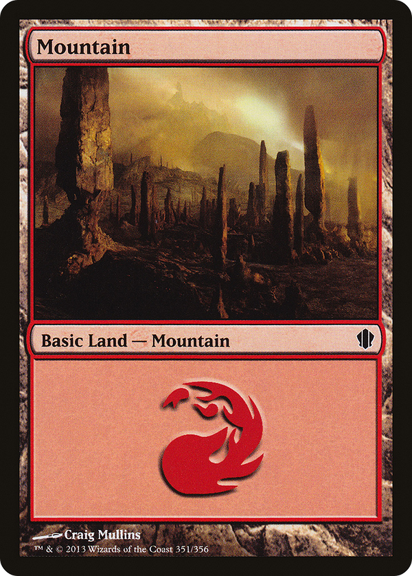 Mountain (351) [Commander 2013]