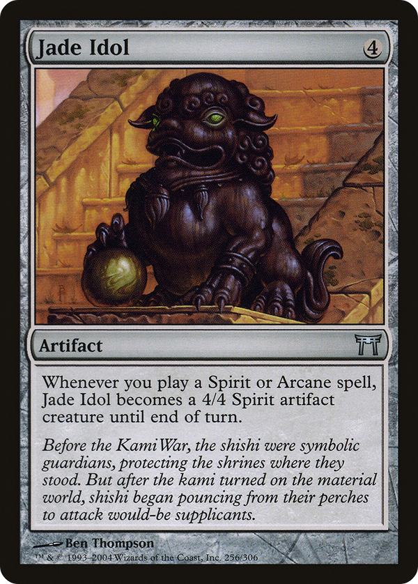 Jade Idol [Champions of Kamigawa]