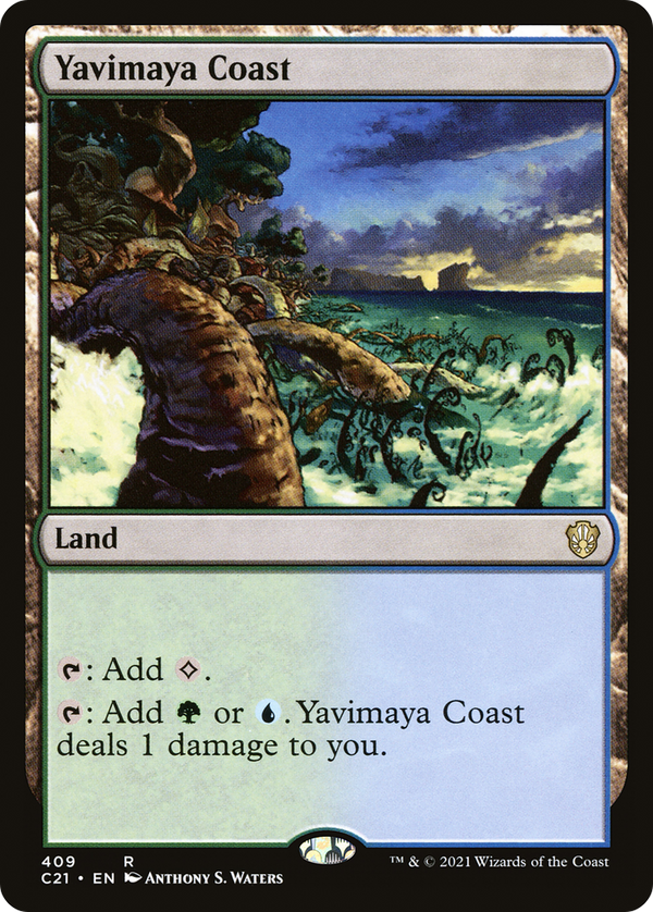 Yavimaya Coast [Commander 2021]