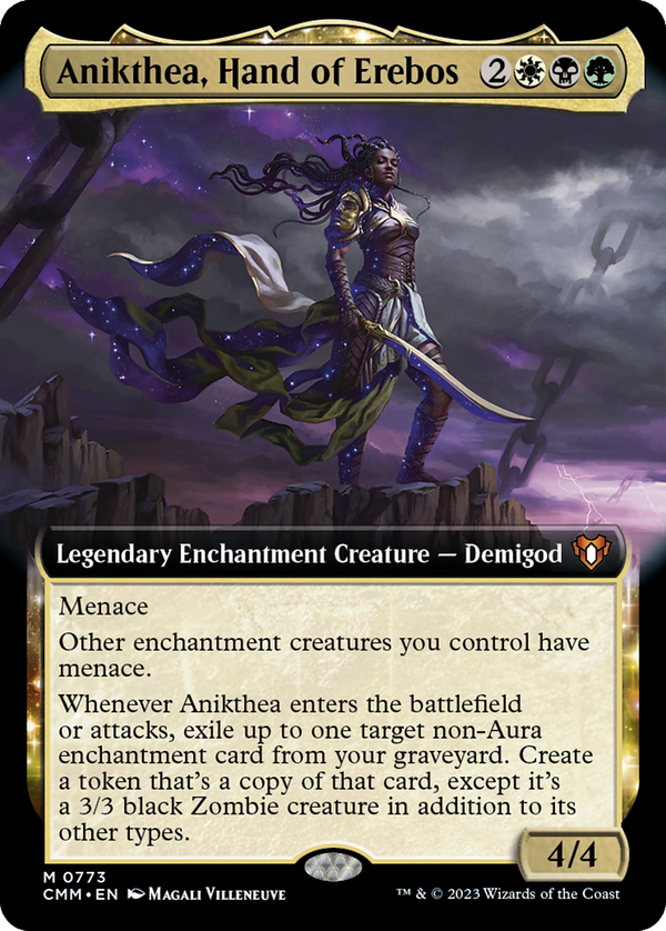 Anikthea, Hand of Erebos (Extended Art) [Commander Masters]