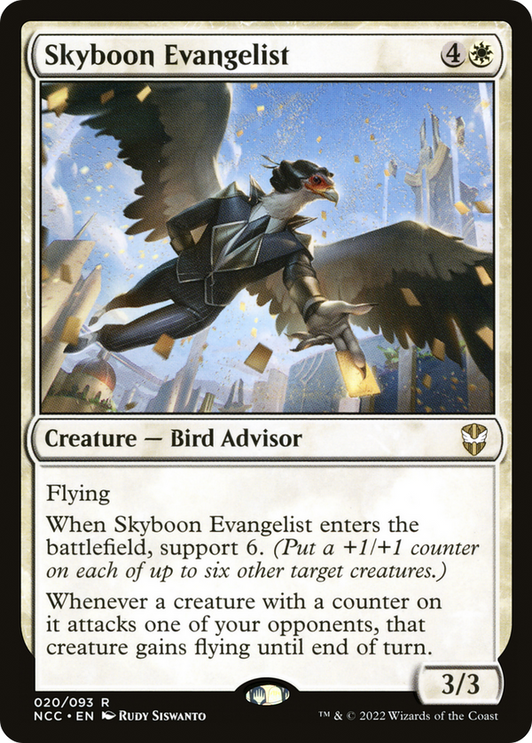 Skyboon Evangelist [Streets of New Capenna Commander]