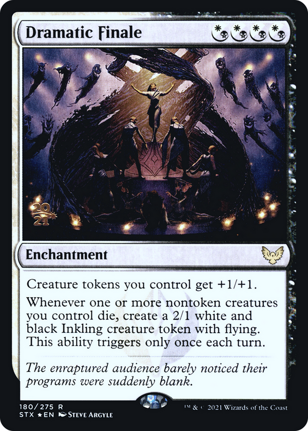 Dramatic Finale [Strixhaven: School of Mages Prerelease Promos]