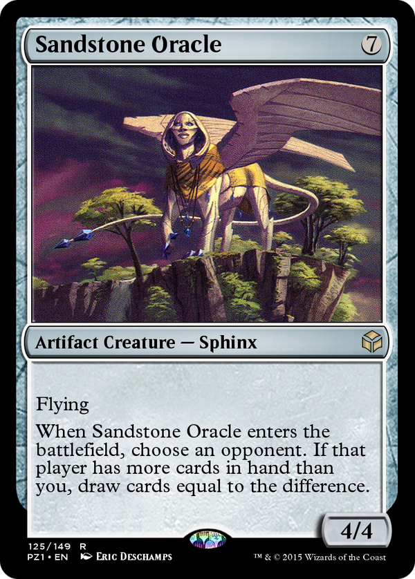 Sandstone Oracle (PZ1-125) - Legendary Cube Prize Pack