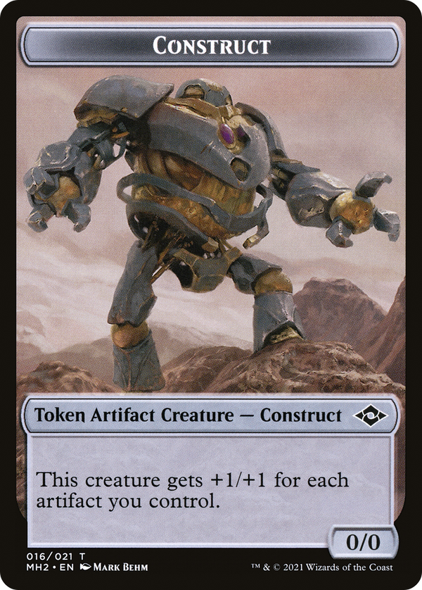 Construct (TMH2-016) - Modern Horizons 2 Tokens Foil