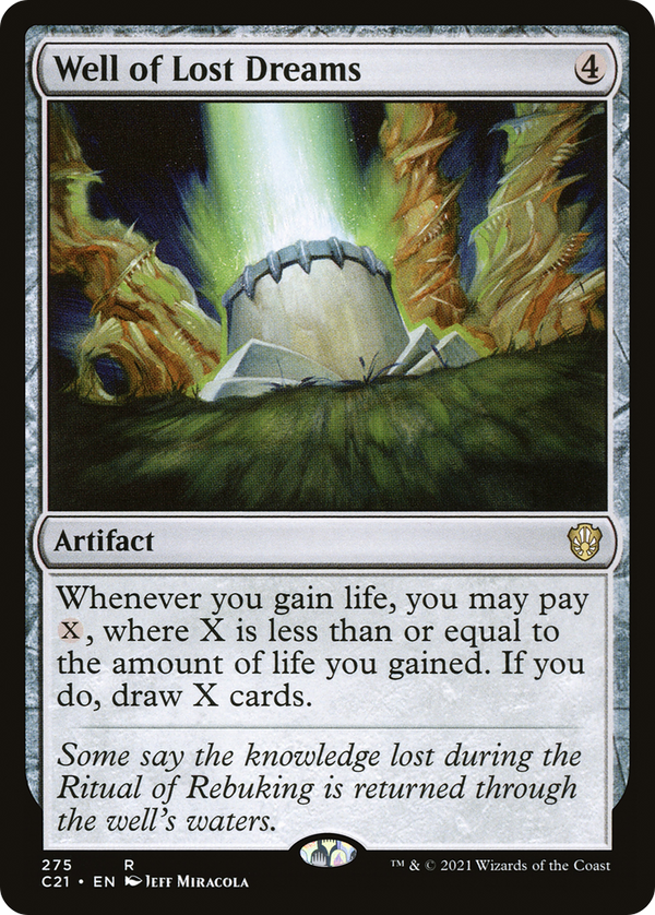 Well of Lost Dreams [Commander 2021]