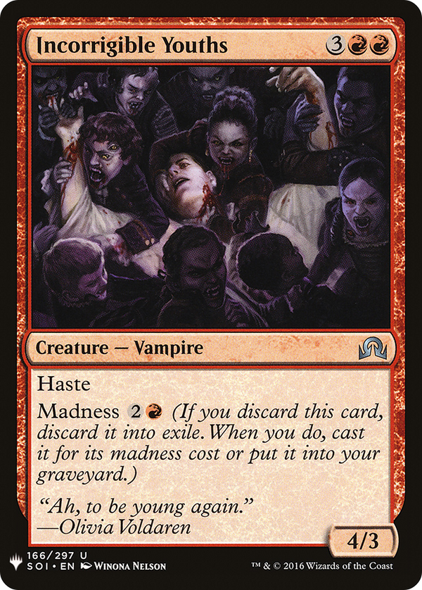 Incorrigible Youths [Mystery Booster]