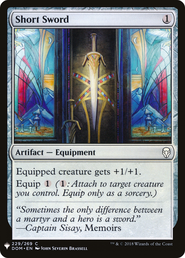Short Sword [Mystery Booster]