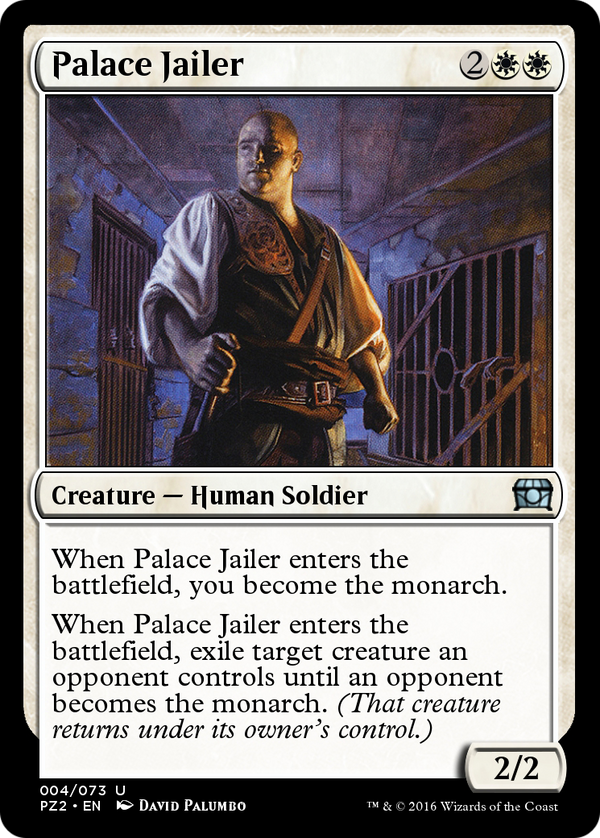 Palace Jailer (PZ2-004) - Treasure Chest Foil