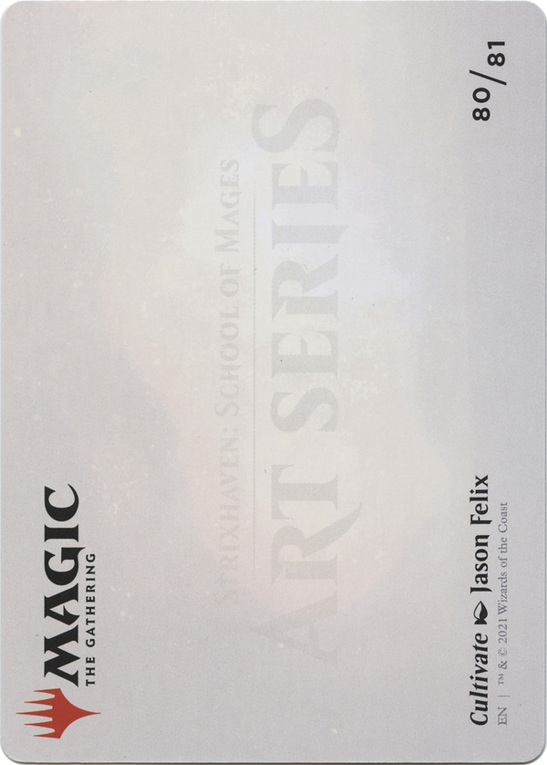 Cultivate // Cultivate (ASTX-080) - Strixhaven Art Series (Borderless)