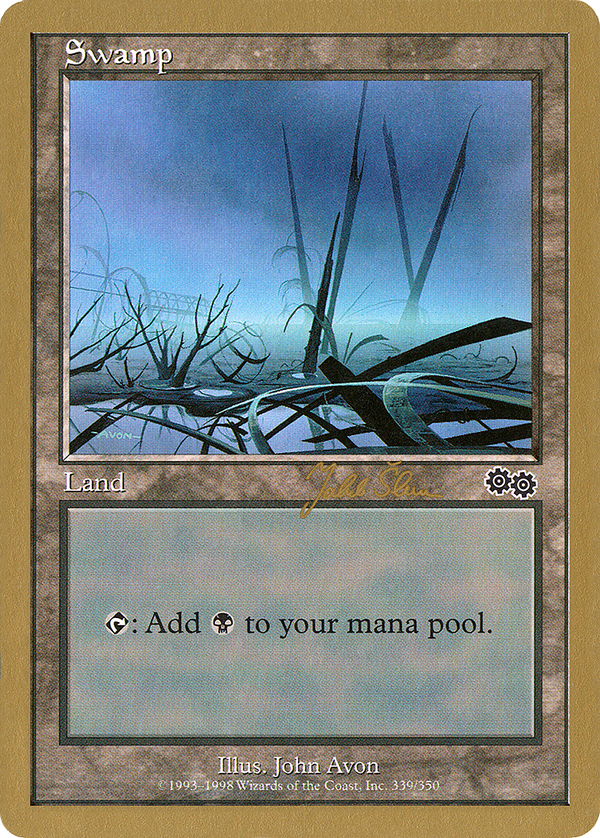 Swamp (js339) (Jakub Slemr) [World Championship Decks 1999]